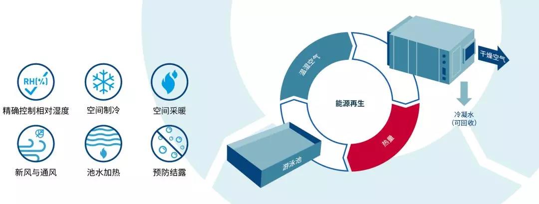 游泳館除濕機，泳池除濕機，泳館除濕機設(shè)備